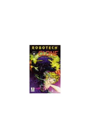 Robotech: Clone 3 published by Academy with cover art by Tavisha Wolfgarth and Rosearik Rikki