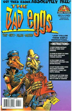 The Bad Eggs 6 published by Acclaim with cover art by Don Perlin