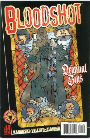 Bloodshot (Vol. 2) 14 published by Acclaim with cover art by Sal Velluto