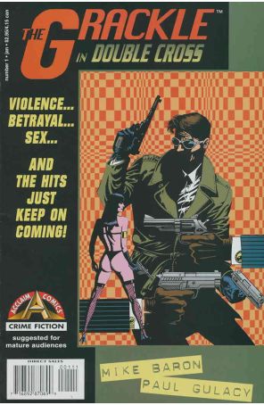 The Grackle 1 published by Acclaim with cover art by Paul Gulacy