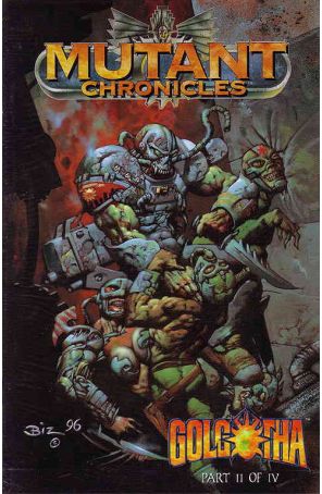 Mutant Chronicles 2 published by Acclaim with cover art by Simon Bisley