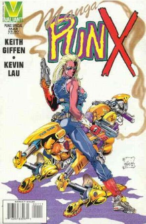 Punx (Manga) Special 1 published by Valiant with cover art by Keith Giffen
