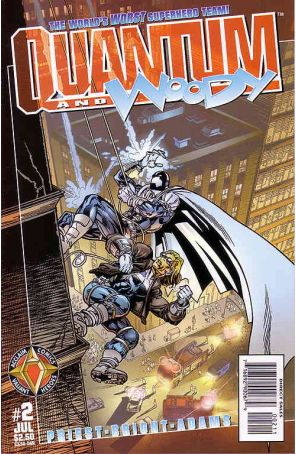 Quantum And Woody 2 published by Acclaim with cover art by Mark D. Bright