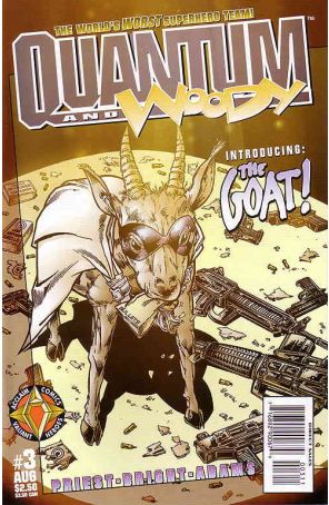 Quantum And Woody 3 published by Acclaim with cover art by Mark D. Bright
