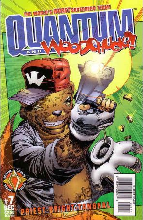 Quantum And Woody 7 published by Acclaim with cover art by Mark D. Bright