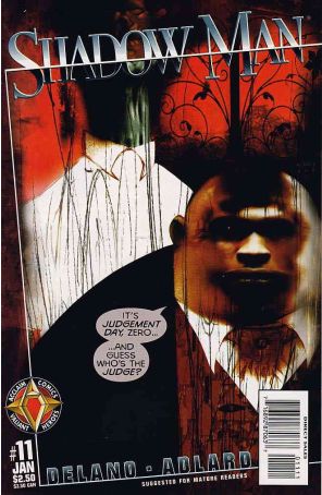 Shadowman (Vol. 2) 11 published by Acclaim with cover art by Ashley Wood