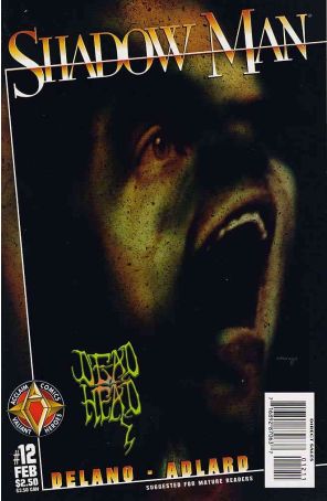 Shadowman (Vol. 2) 12 published by Acclaim with cover art by Ashley Wood