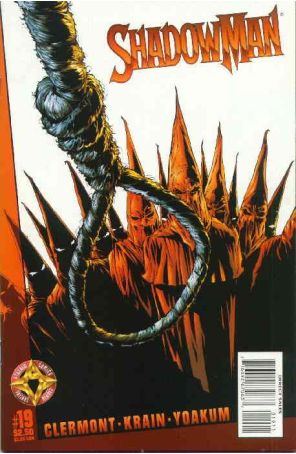 Shadowman (Vol. 2) 19 published by Acclaim with cover art by Klayton Krain