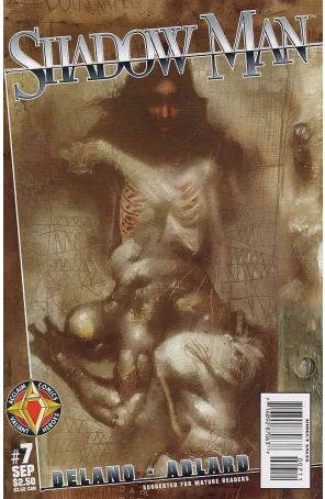 Shadowman (Vol. 2) 7 published by Acclaim with cover art by Ashley Wood