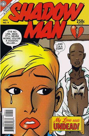 Shadowman (Vol. 2) 9 published by Acclaim with cover art by Ashley Wood