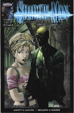 Shadowman (Vol. 3) 2 published by Acclaim with cover art by Matt Broome