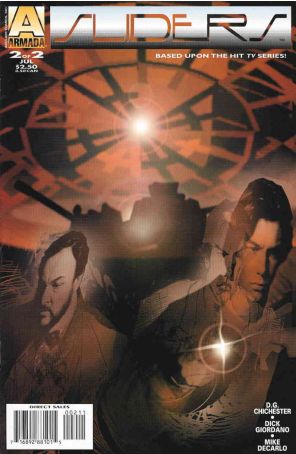 Sliders 2 published by Armada with cover art by Dennis Calero