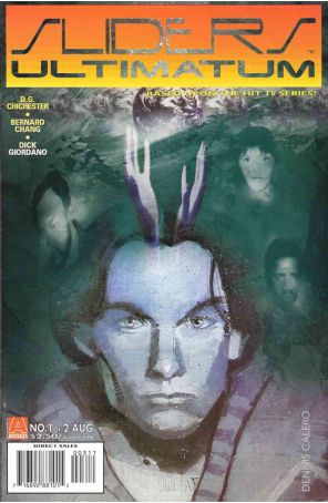 Sliders 3 published by Armada with cover art by Dennis Calero