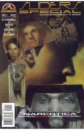 Sliders Special 1 published by Acclaim with cover art by Dennis Calero