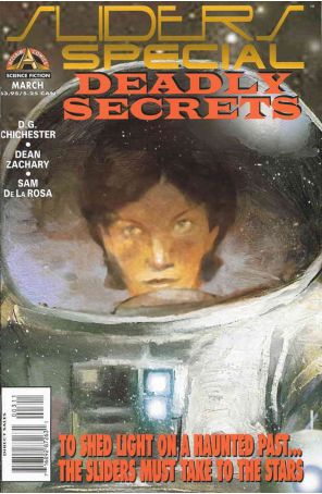 Sliders Special 3 published by Acclaim with cover art by Dennis Calero