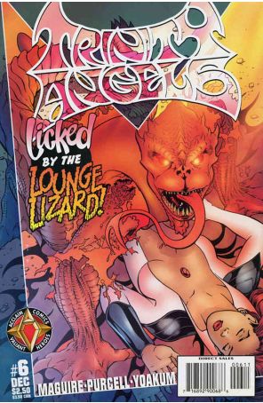 Trinity Angels 6 published by Acclaim with cover art by Kevin Maguire
