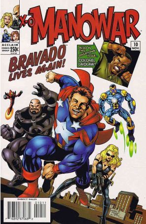 X-O Manowar (Vol. 2) 10 published by Acclaim