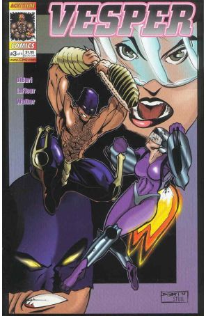 Vesper (Mini-Series) 3 published by Acetylene with cover art by Chris DiBari
