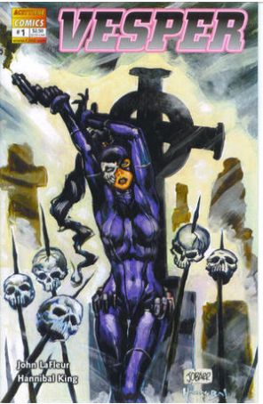 Vesper 1A published by Acetylene with cover art by James O’Barr