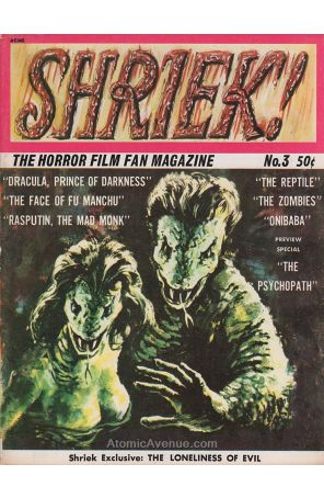 Shriek (Acme) 3 published by Acme News