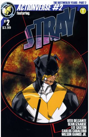 Actionverse, Featuring Stray 2A published by Action Lab with cover art by Sean Izaakse