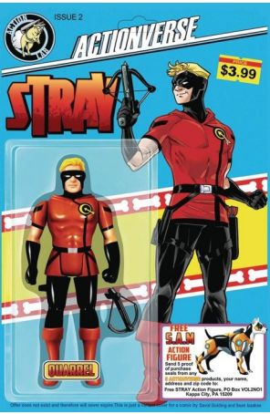 Actionverse, Featuring Stray 2B published by Action Lab with cover art by David Golding