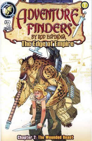 Adventure Finders (Vol. 2) 2 published by Action Lab with cover art by Rod Espinosa