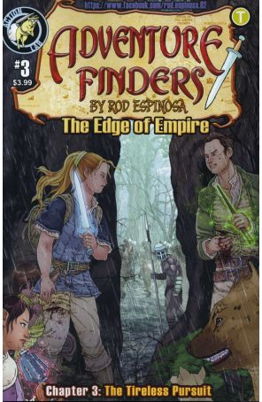 Adventure Finders (Vol. 2) 3 published by Action Lab with cover art by Rod Espinosa