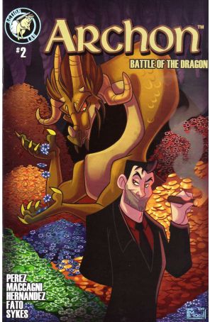 Archon 2A published by Action Lab with cover art by Morghan Gill