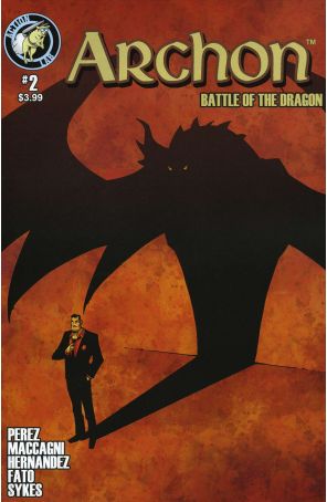 Archon 2 published by Action Lab with cover art by Marco Maccagni