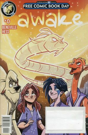 Awake 0 published by Action Lab with cover art by Brian Hess