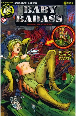 Baby Badass (Action Lab) 2A published by Action Lab with cover art by Tim Larsen