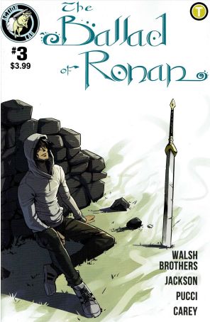 Ballad of Ronan 3 published by Action Lab with cover art by Remy Jackson