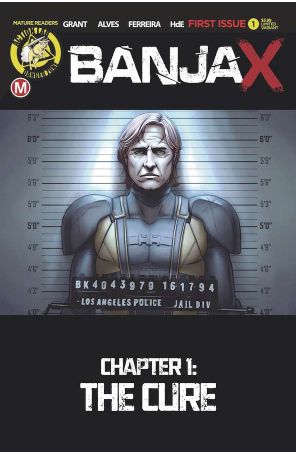 Banjax 1B published by Action Lab with cover art by Fabio Alves
