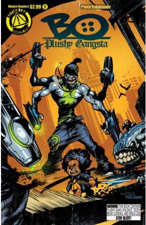 Bo Plushy Gangsta 2 published by Action Lab with cover art by Pavel Balabanov
