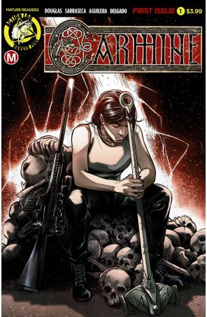 Carmine 1A published by Action Lab with cover art by Alvaro Sarraseca