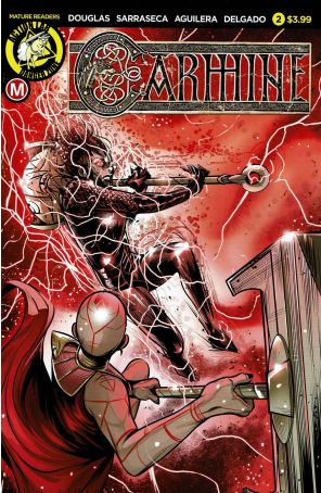 Carmine 2A published by Action Lab with cover art by Alvaro Sarraseca