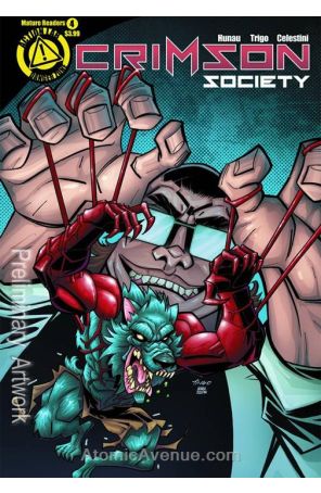 Crimson Society 4 published by Action Lab with cover art by Carlos Trigo