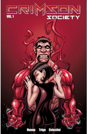 Crimson Society TPB 1 published by Action Lab with cover art by Carlos Trigo