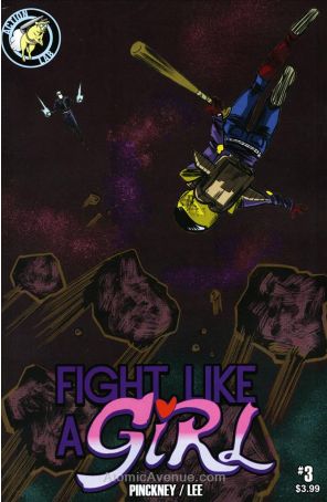 Fight Like A Girl 3 published by Action Lab with cover art by Soo Lee