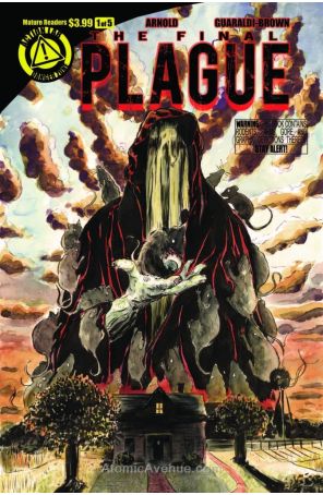 Final Plague 1 published by Action Lab with cover art by Tony Guaraldi-Brown