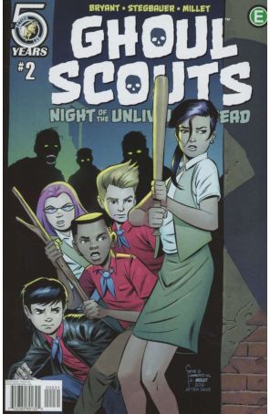 Ghoul Scouts 2C published by Action Lab with cover art by Steve Bryant