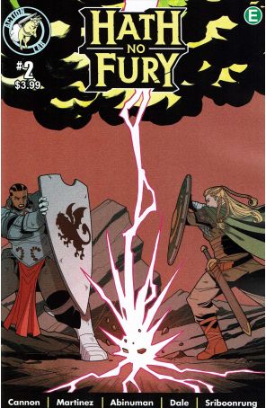 Hath No Fury 2 published by Action Lab with cover art by Judd Abinuman