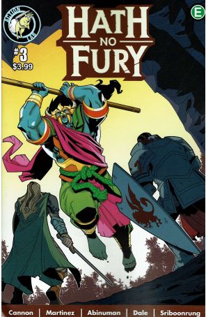 Hath No Fury 3 published by Action Lab with cover art by Judd Abinuman