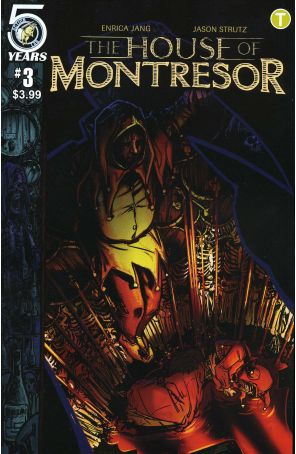 The House Of Montresor 3 published by Action Lab with cover art by Jason Strutz
