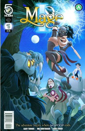 I, Mage (Action Lab) 5 published by Action Lab with cover art by Eddy Swan