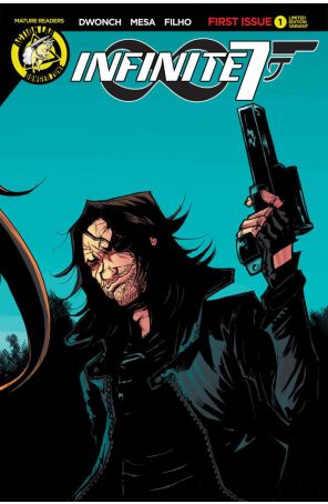 Infinite Seven 1D published by Action Lab with cover art by Arturo Mesa