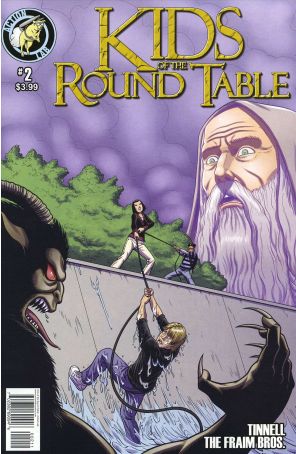 Kids Of The Round Table 2 published by Action Lab with cover art by Brendon Fraim
