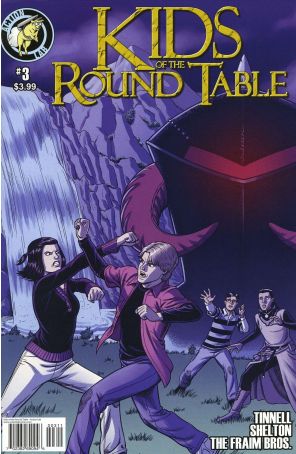 Kids Of The Round Table 3 published by Action Lab with cover art by Brendon Fraim