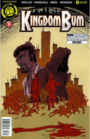 Kingdom Bum 3 published by Action Lab with cover art by Jon Reed